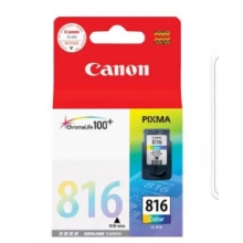 佳能（Canon）PG816系列墨盒 適用mp288 mp236 ip2780打印機 標準容量816彩色原裝墨盒