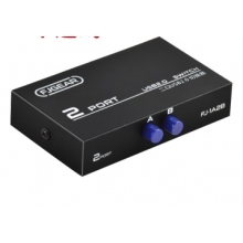 豐杰英創(chuàng)（FJGEAR）usb切換共享器二進(jìn)一出打印機(jī)共享器2口轉(zhuǎn)換器分線器 2口